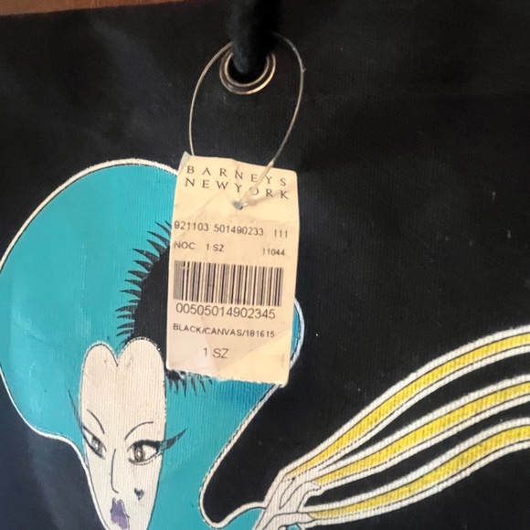 Lady Gaga Barneys New York Canvas Artist Tote Bag - Picture 4 of 5